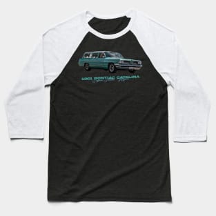 1961 Pontiac Catalina Safari Wagon Baseball T-Shirt